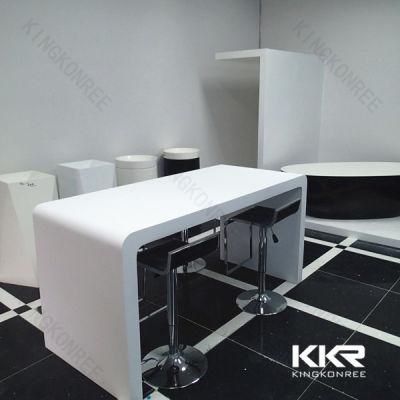 Dining Room Furniture Artificial Solid Surface Stone Bar Table