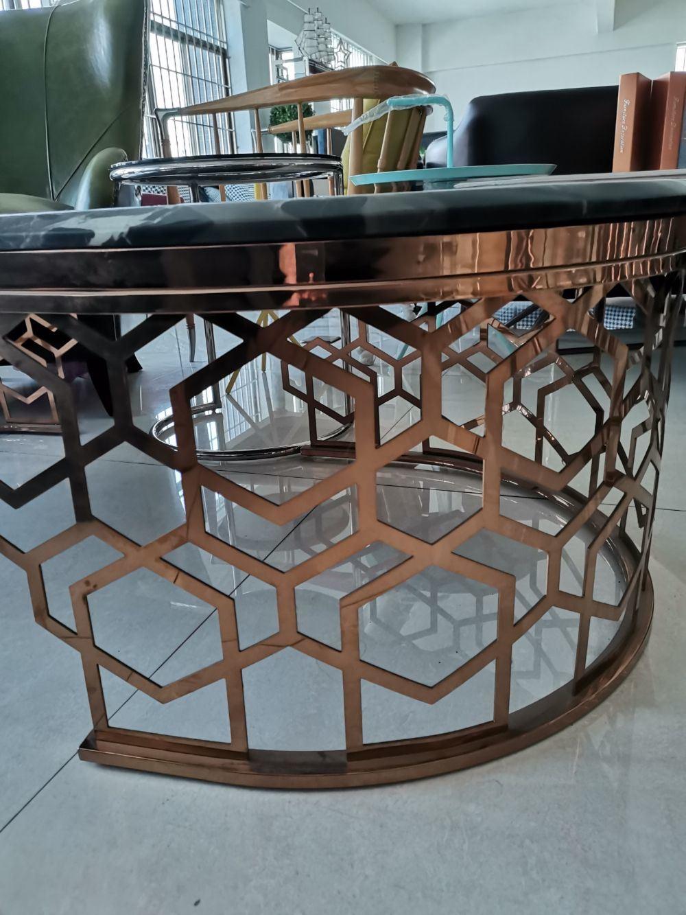 Customized Furniture Italian Postmodern Light Luxury Living Room Tea Table