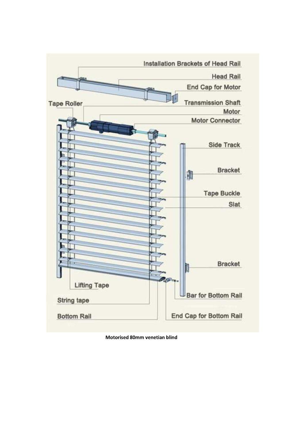 Good Quality Outside Aluminium Blinds