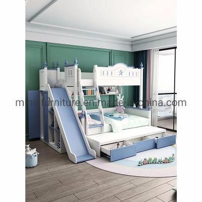 (MN-MB82) Modern Bedroom Slide Kid Bunk Bed