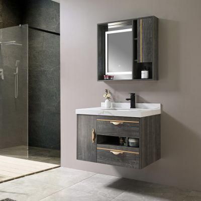 Wholesale Hot Sell Design Modern Wall Mounted Cabinet Ceramic Basin Bathroom Vanity Furniture