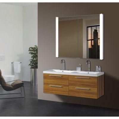 5mm Wall Mirror 3000K -5000K Dimmable LED Lighted Makeup Nightlight Mirror Bathroom Mirror