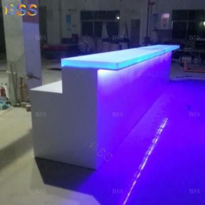 China Nightclub Drink Onyx Marble Light up Bar Counter