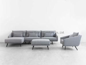 Italian Design Modern Hotel Home L Shape Leisure Sofa Furniture