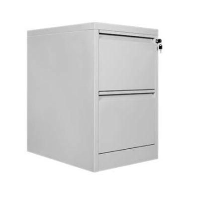 Steel File Vertical Metal 2 Drawer Filing Cabinet for Office Storage