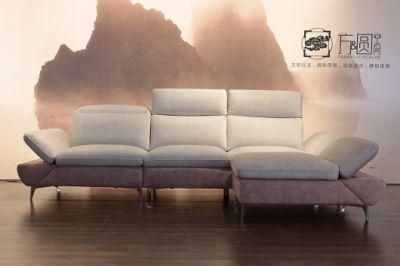 Living Room Nordic Modern Style Furniture Sets Design Fabric Corner Sofa Lounge Sectional Fabric L Shaped Sofa