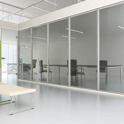 New Design Double Glass Modern Soundproof Partition Wall