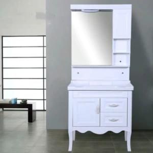 Modern Style PVC Bathroom Vanity on Floor