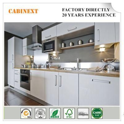ISO Certificated Economic Kitchen Cabinets with Wood Panel for Home Use