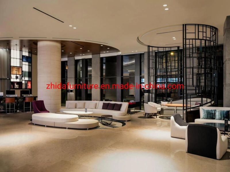 Customized Villa Design Luxury Hotel Reception Area Lobby Furniture
