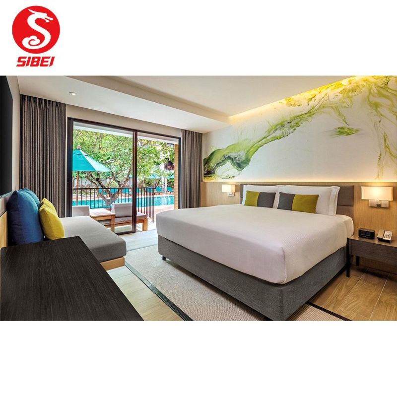 Modern Style China Factory Wholesale Hotel Villa Bedroom Sets Furniture