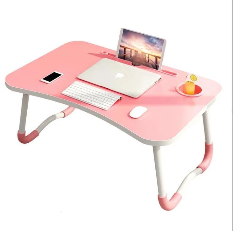 Bed Desk Foldable Lazy Laptop Small Desk Children Student Study Dormitory Small Desk