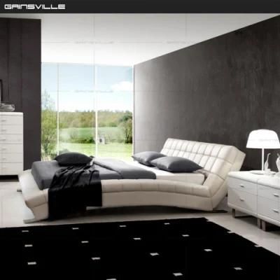 Hot Sale American Style Leather Bed for Bedroom Gc1697