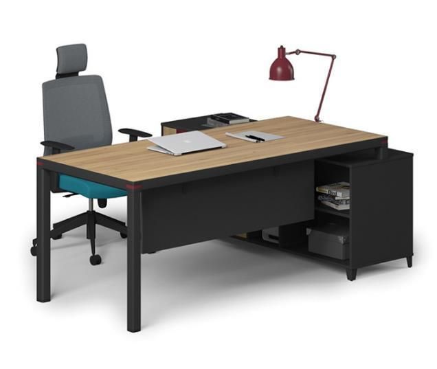 2021 Latest Modern L-Shape Executive Wooden Office Tables Design