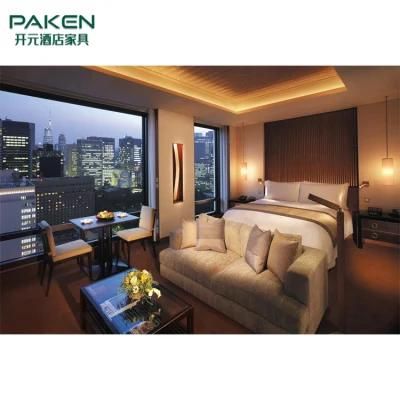 Resort Hotel Bedroom Ash or Oak or Rubber Solid Wood Custom Make Furniture