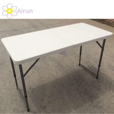 Outdoor Height Adjustable Dining Stall Barbecue Self-Driving Tour 1.2m Plastic Folding Foldable Camping Table