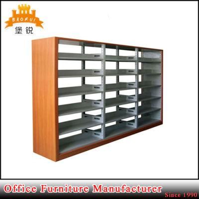 Modern Library Furniture Metal Strong Book Rack