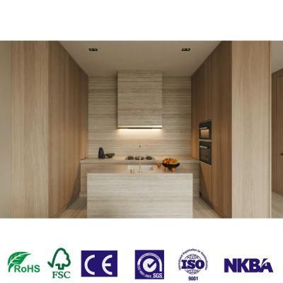Free CAD Design Modular Modern MDF Wood Furniture Wooden Lacquer Kitchen Cabinets From Factory