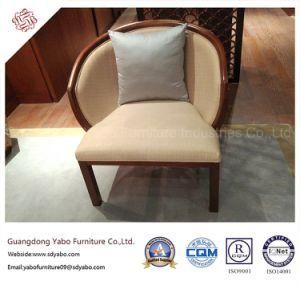 Salable Hotel Furniture with Round Fabric Armchair (YB-O-17)