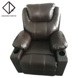 Electric Single Leather Lazyboy Recliner Sofa Chair Cinema Furniture with Massage
