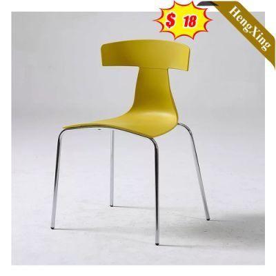 Low Price PP Nordic Style Stackable Patio Events Conference Visitor Children Waiting Room Chair