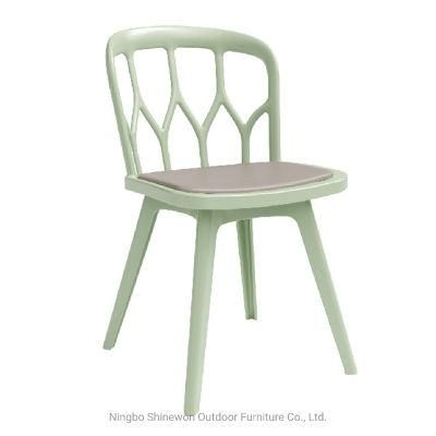Rikayard High Quality Modern Cheap Wholesale Jordan Dining Armless PP Plastic Chair