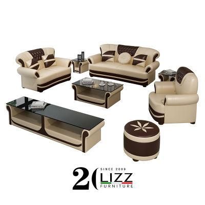 Modern Genuine Leather Sofa for Living Room Home Furniture Wholesale Price