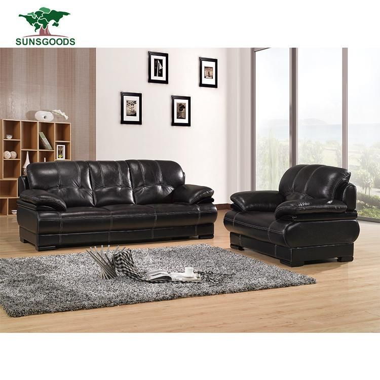 Manufacturer Luxury Popular Design Bedroom Real Leather Corner Sofa Group Sofa Modern Furniture