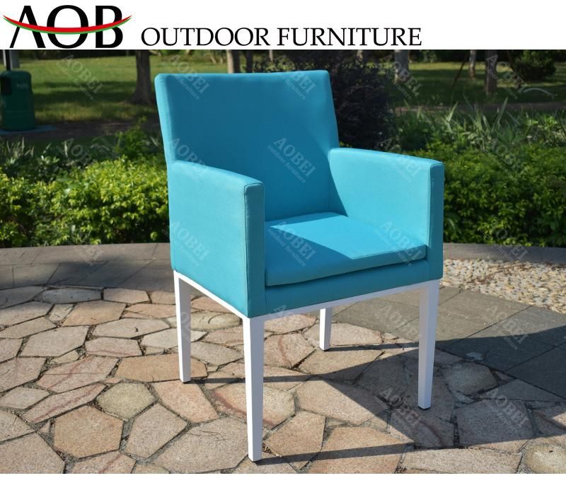 Modern Outdoor Garden Home Hotel Restaurant Bar Patio Hospitality Project Fabric Dining Chair Furniture