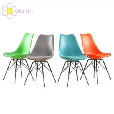 Nordic Minimalist Conference Negotiation Leisure Plastic Dining Chair