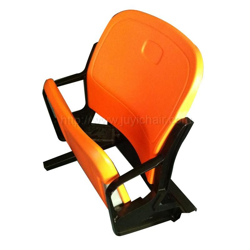 Wall Mounted Foldable Plastic Stadium Chair for Gym.