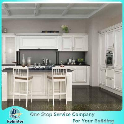 MDF/MFC/Plywood Particle Board European Kitchen Cabinets of Kok014