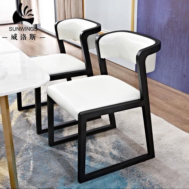 Modern Wood Dining Chair in Simple Style
