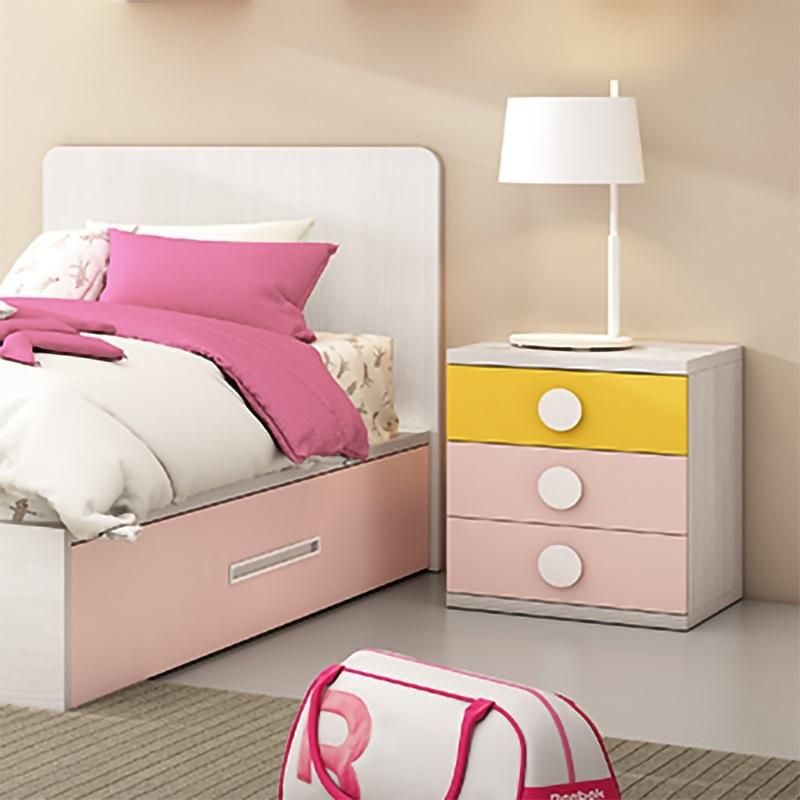 New Design Lovely Wooden Kids Bed Furniture in Bedroom Furniture Set