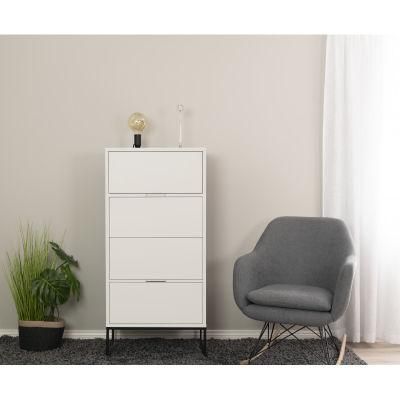 Nova Living Room Storage 4-Drawer Chest Modern Home Furniture Wood Chest of Drawers