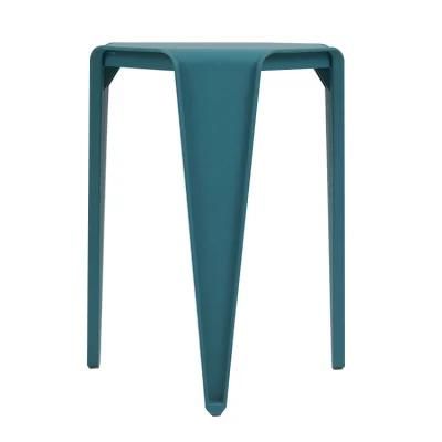 Cheap Home Living Room Restaurant Cafe Furniture Stacking Plastic Stool Chair for Outdoor