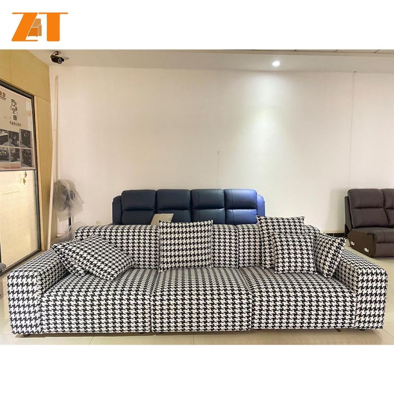 Chinese Furniture Livingroom Furniture Modern Sofa Set Fabric Sofa (21054)