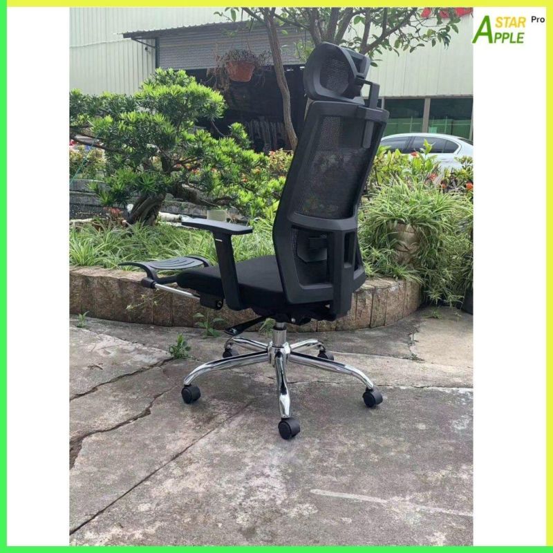 Office Furniture as-D2124 Boss Folding Chair with Leg Rest Support