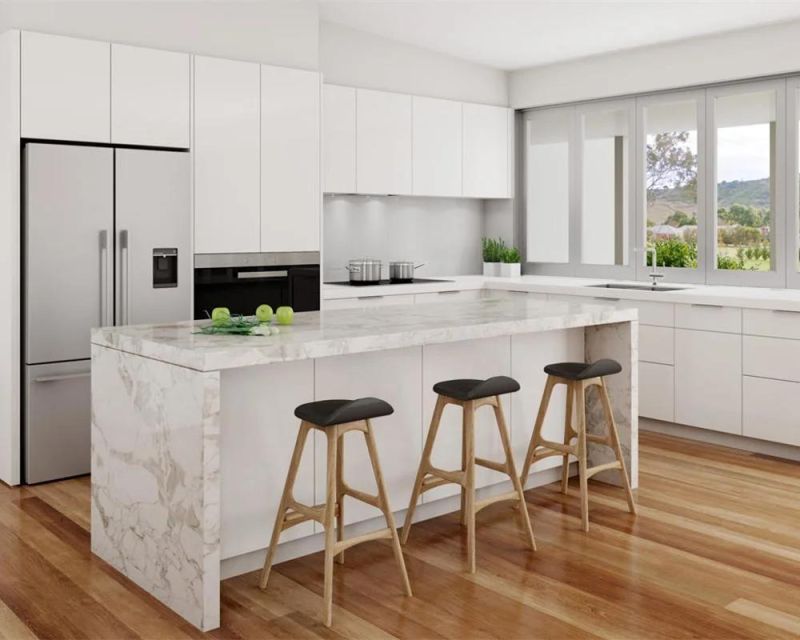 Modern Custom Make High Gloss Lacquer Kitchen Cabinet White Kitchen Cabinets