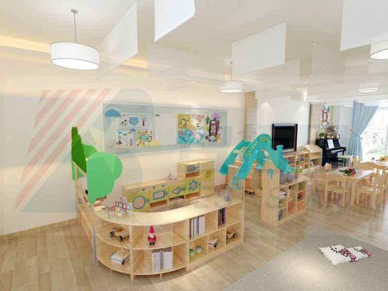 China Supplier Kindergarten Classroom Furniture, Child Care Furniture, Daycare Wooden Furniture, Baby Furniture, Kids School Student Furniture