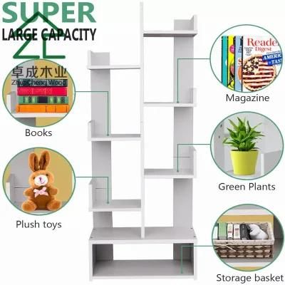 White Tree Style 15mm Melamine Particle Board Bookshelf