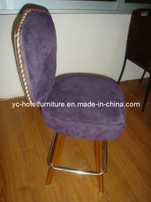 Purple Fabric Flexible Backrest Metal Chair (CH-L04)