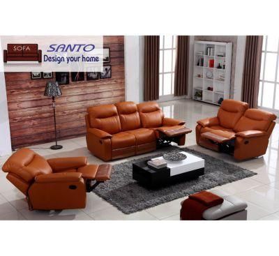 2019 Living Room Furnitures Contemporary Modern Recliner Sofa Leather Sofa