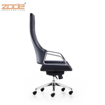 Zode Modern Home/Living Room/Office Furniture China Factories Foshan Ergonomic Design Leather Swivel Office Executive Chair