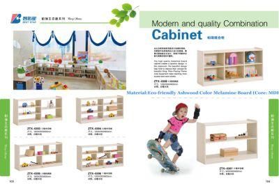 Nursery Classroom Cabinet, Kids Wood Storage Toy Cabinet, Kindergarten Shoe Cabinet, Children Wardrobe Cabinet, Preschool Corner Cabinet