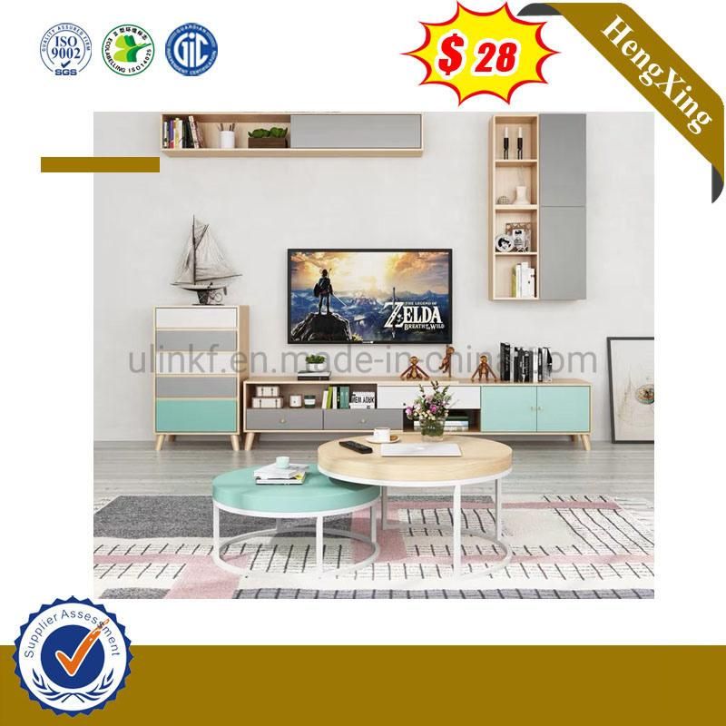 New Design Wooden Round Coffee Table Living Room Furniture (UL-6615)