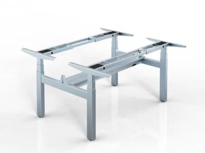 Modern Furniture 4 Legs Electric Standing Desk / Adjustable Height Desk Set