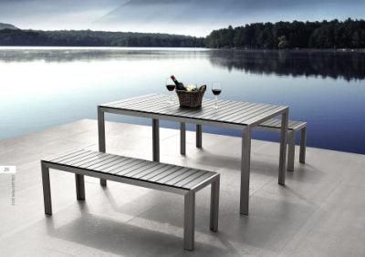 Home Hotel Customer Friendly Aluminium Modern Patio Table Set Leisure Outdoor Garden Patio Furniture