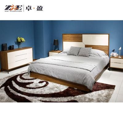 Simple Wholesale Design Wooden Home Furniture MDF Bedroom Set