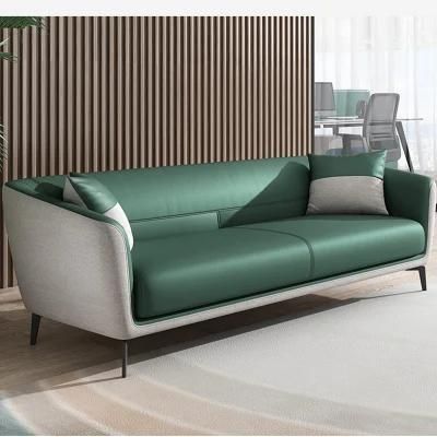 Big Discount Modern Design Commercial Office Furniture Leather Leisure Sofa Sets Hot Sales